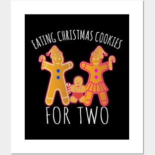 Eating Christmas Cookies For Two Posters and Art